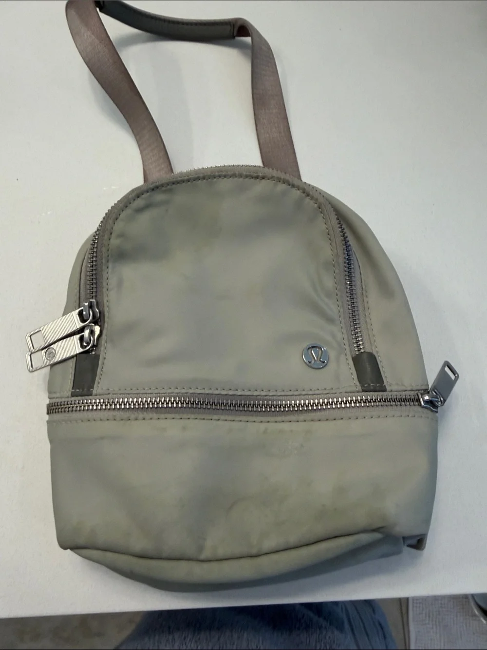 lululemon athletica Small Beige Mini Backpack